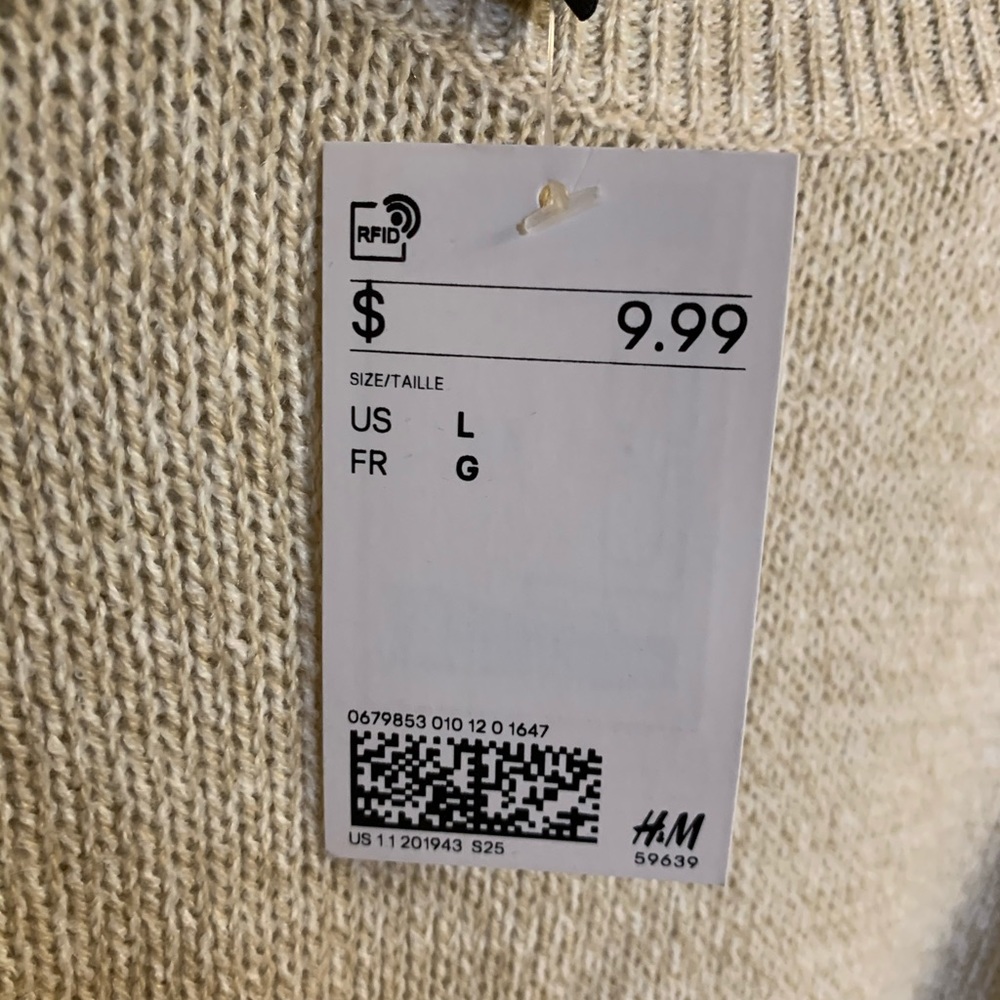 BUNDLE 2 SWEATERS Oatmeal/White - Picture 4 of 8